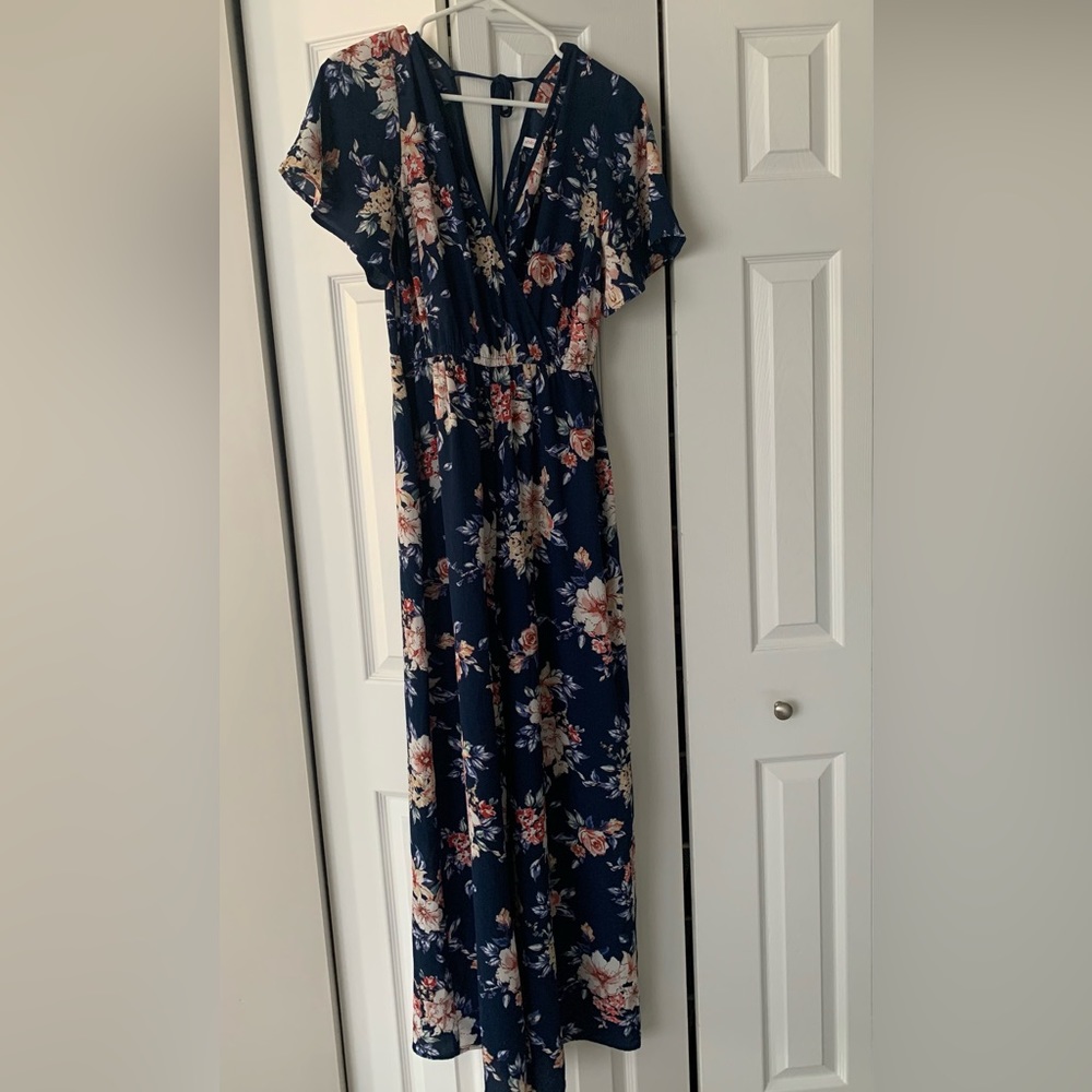 Floral jumpsuit